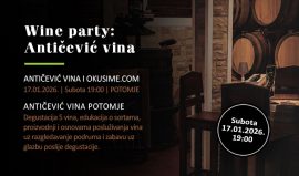 Pelješac Wine party: Degustacija Antičević vina