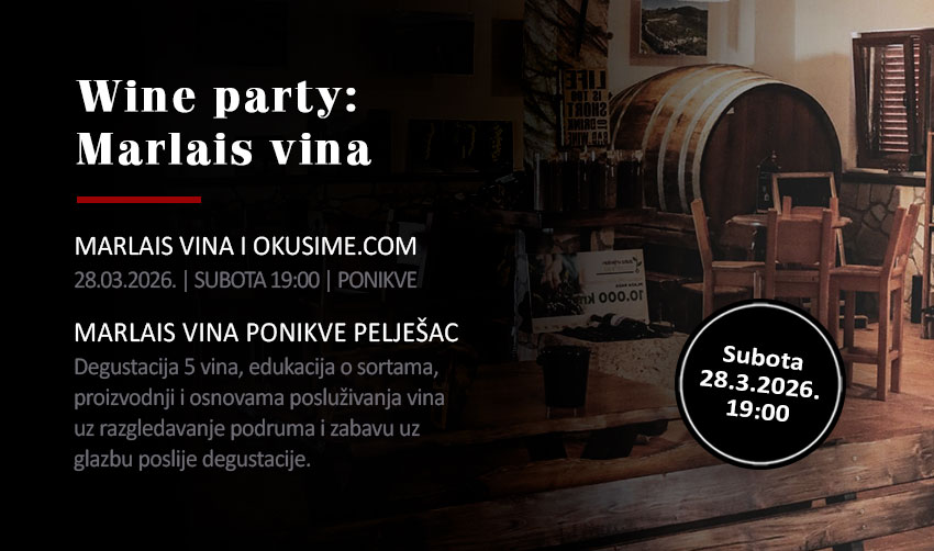 Pelješac Wine party: Degustacija Marlais vina
